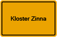Grundbuchauszug Kloster Zinna